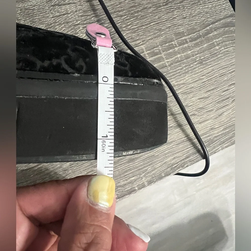 GUCCI Black Suede Double G Platform Loafers - Picture 11 of 13